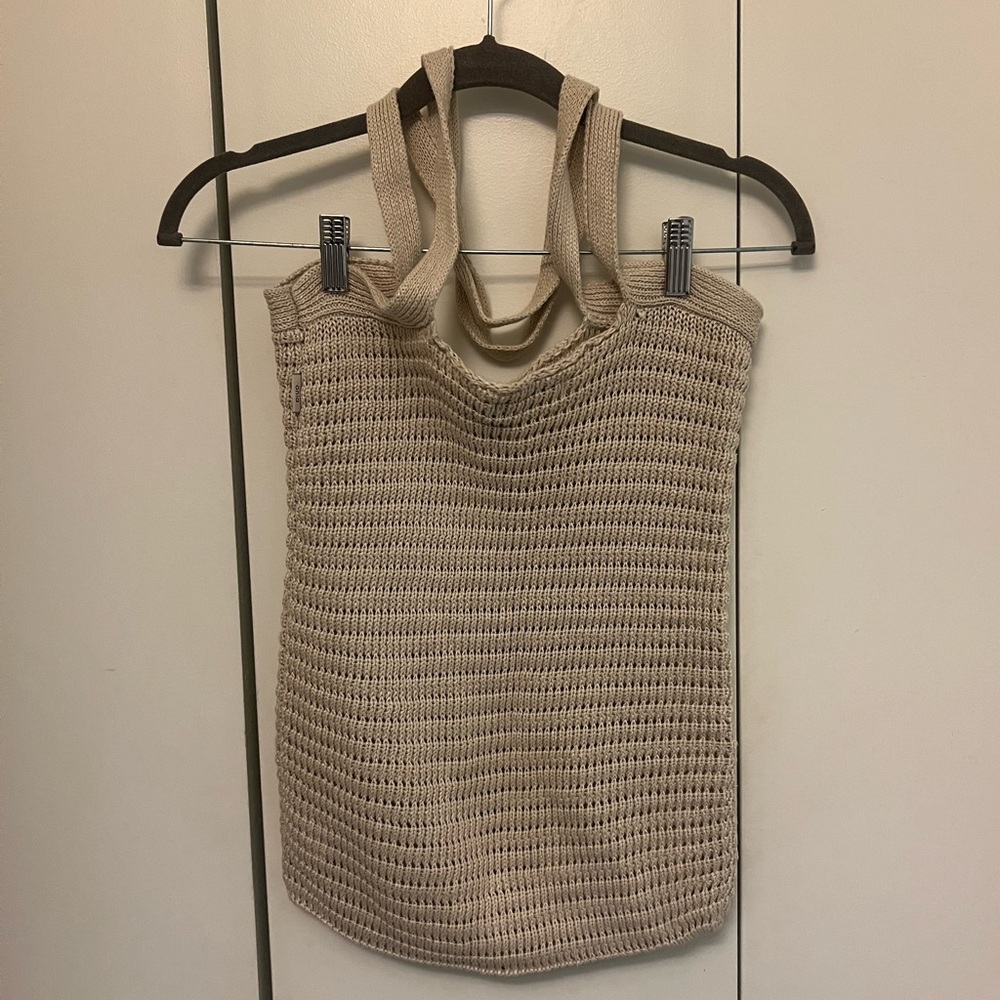 Onia woven tote or beach bag; like new
